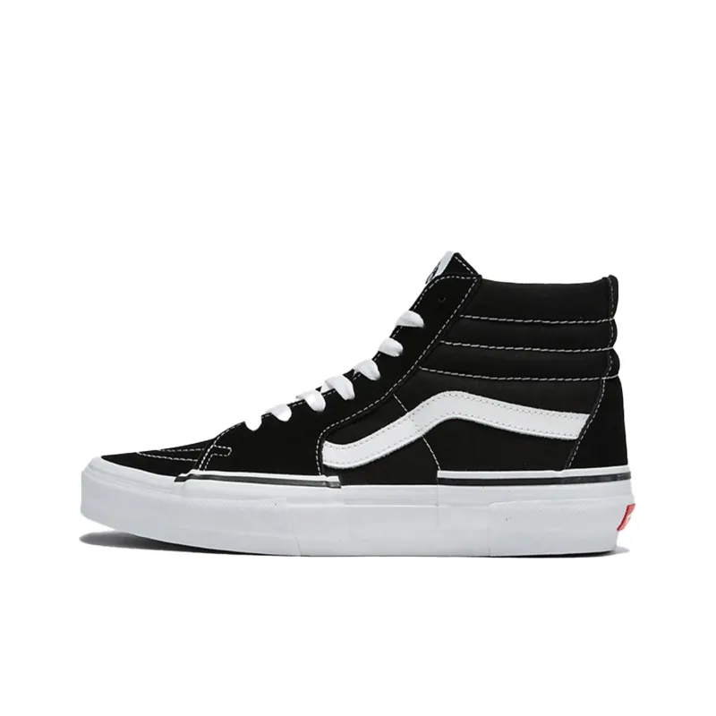 Vans SK8 Anti Slip Wear Resistant High Top Skateboard Shoes Men's Black-0