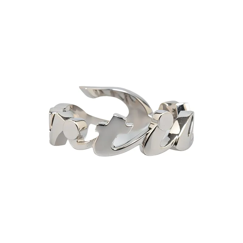 Cartier 1990-2023 18K White Gold Signature Ring-1