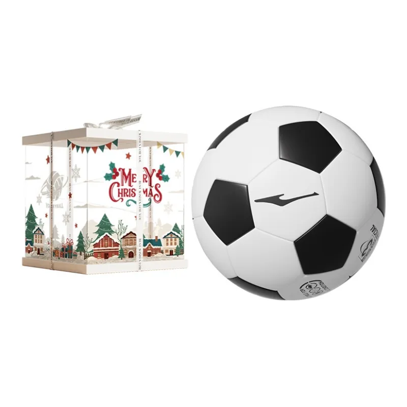 Erke Size 3, Size 4, Size 5 Machine Stitched Soccer Ball TPU Unisex Black White-11