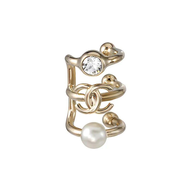 CHANEL 22c Early Spring Earrings Women's Gold-0