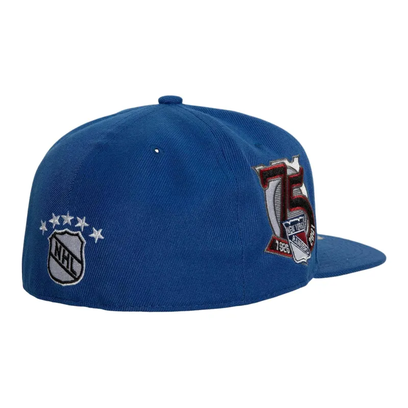 Mitchell & Ness Polyester Baseball Caps Men's Blue-1