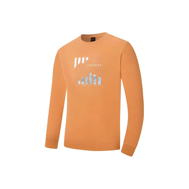 XTEP Variety Training Collection Sweatshirt Men's Turbo Orange-0