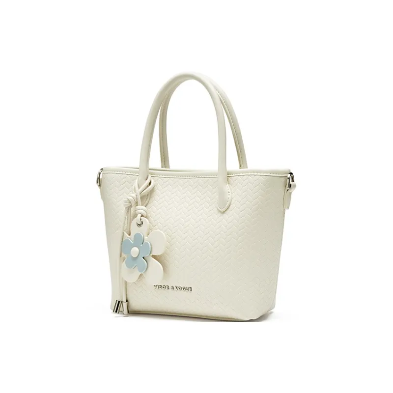 JOSINY Synthetic Leather Handbag Women's Ecru/Light Yellow-1