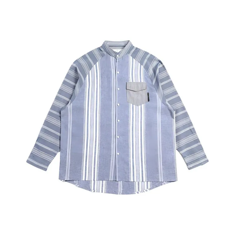 PHANTACI Shirts Men Blue-0