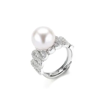 Ancient Jewelry Pearl Rings Women's