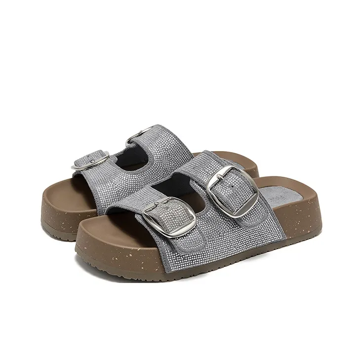 FIVE PLUS Odor Resistant Slide Slippers Women's-9