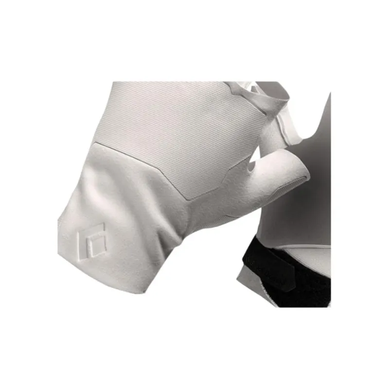 BLACK DIAMOND Synthetic Suede Sports Gloves Unisex White-1
