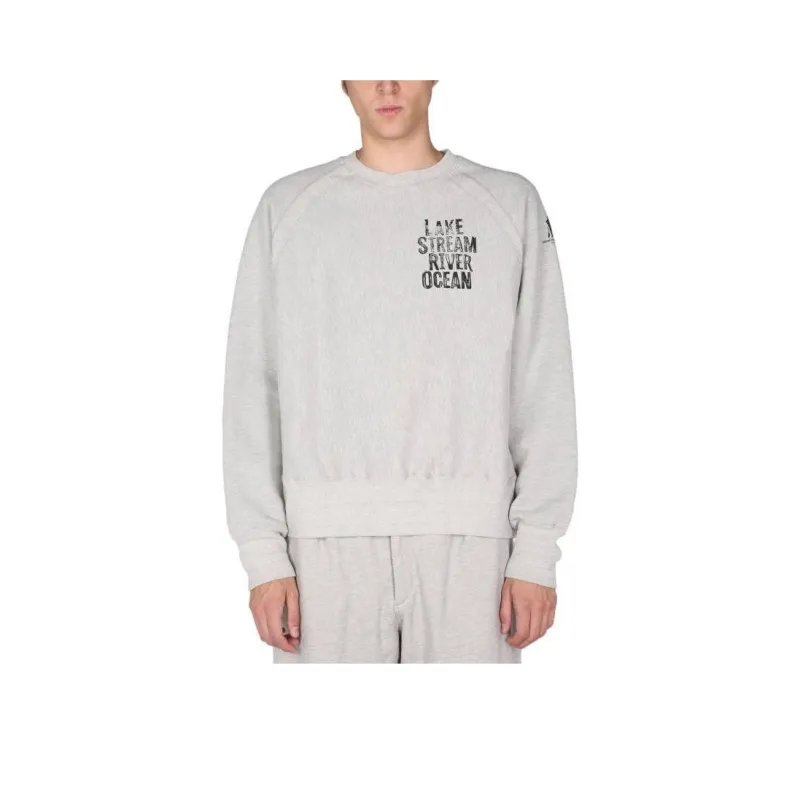 ENGINEERED GARMENTS Printed Crewneck Sweatshirt-0