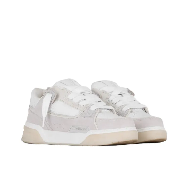 REPRESENT Studio Low Top Skateboard Shoes Men's Dusty Pink-2