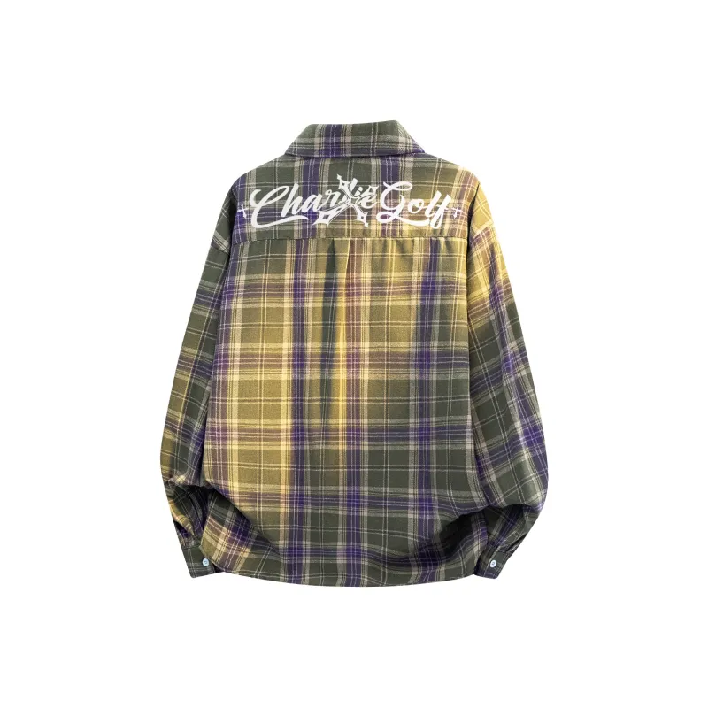 CHARLIE GOLF Shirt Unisex Yellow-4