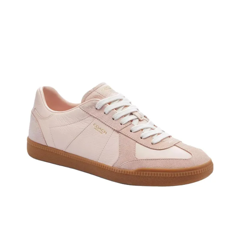 COACH Ellis Low Top Skateboard Shoes Women's Pink-2