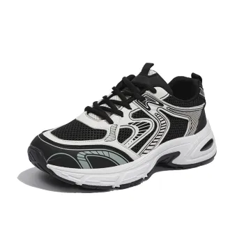 SHENGERLEIDE Abrasion Resistant Height Increasing Low Top Chunky Sneakers Women's