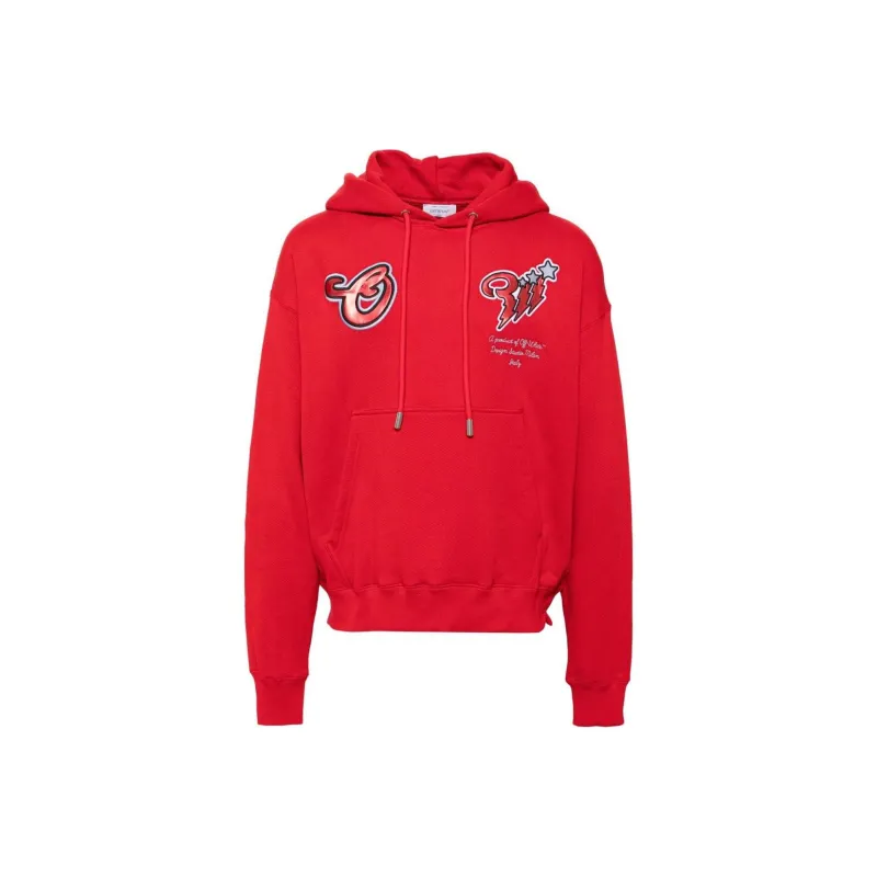 OFF WHITE Scorpio Patch Skate Hoodie-0