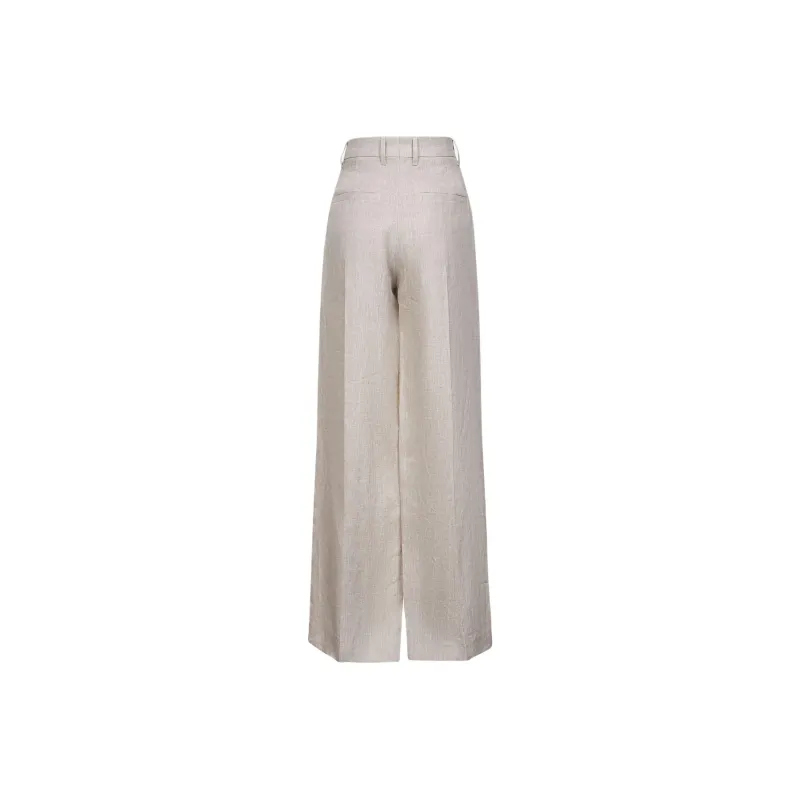 Brunello Cucinelli Linen Trousers-1