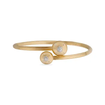 BUCCELLATI Diamond Bangles Women's Gold