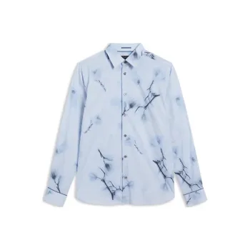 Ted Baker Shirts Men Sky Blue