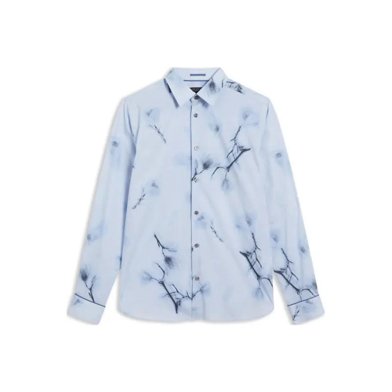 Ted Baker Shirts Men Sky Blue-0