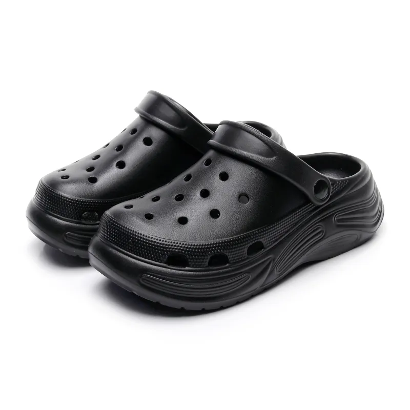 Golofi Platform Squashy And Bouncy Feeling Clogs For Women's Summer Outdoor Slip Resistant Sandals-5