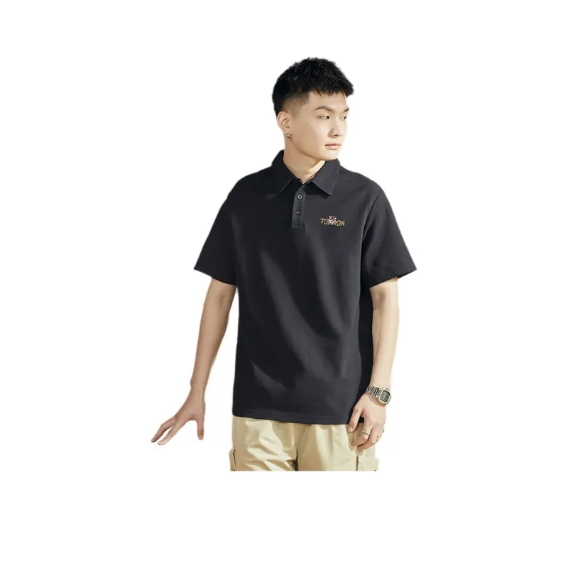 Tonlion Polo Shirt Men's Light Heather Gray-18