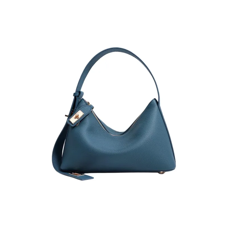 COURONNE Top Grain Cow Leather Handbag Women's Multicolor-12