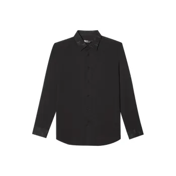 ANDREW MACKENZIE Shirts Men Black