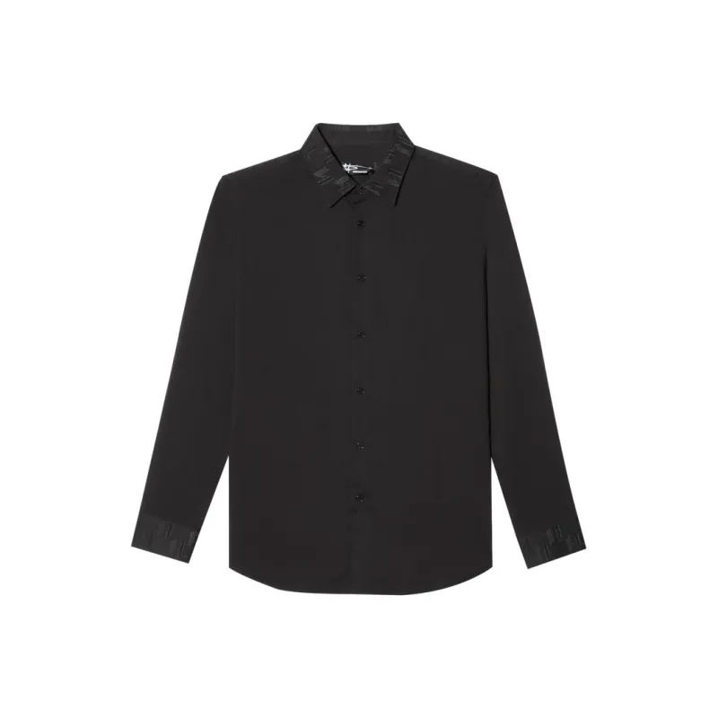 ANDREW MACKENZIE Shirts Men Black-0
