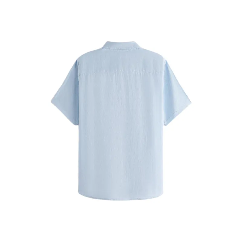 Abercrombie＆Fitch Shirt Men's Light Blue-1