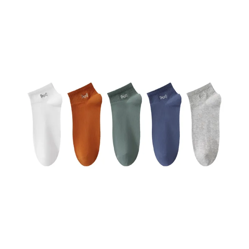MIIOW Mid Calf Socks Unisex 5 Pack-4