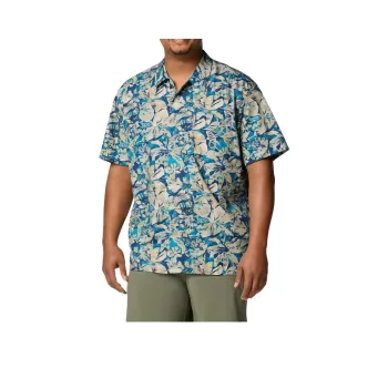 Columbia PFG Trollers Best Shirt Men's Blue