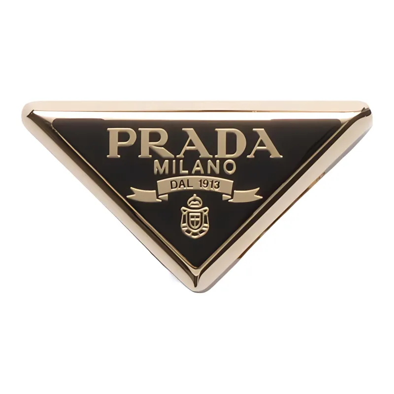 PRADA - Scarf Buckle Unisex Black-0