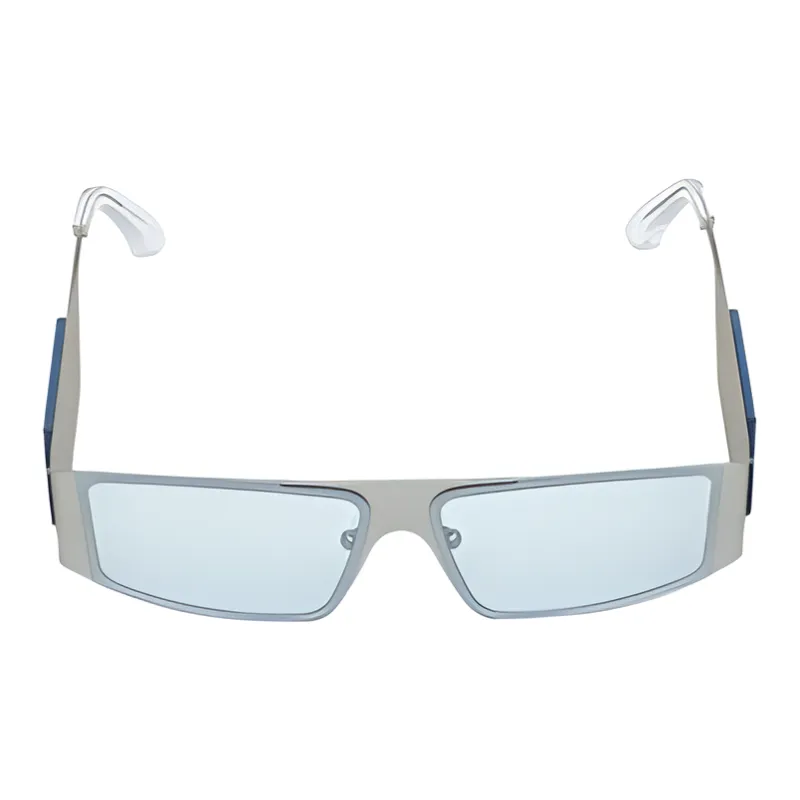 Discover Mental Club Plate And Metal Irregular Shape Sunglasses Unisex-0