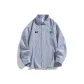 Denim Blue White Stripes