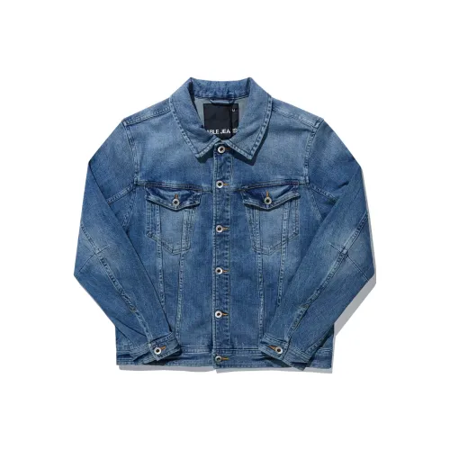 ABLE JEANS Jackets & Coats Men's Vintage Sky Blue
