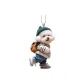 Cute Backpack Bear Pendant