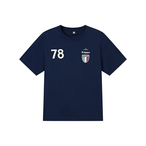 Kappa T Shirts Men Meteorite Blue 8814