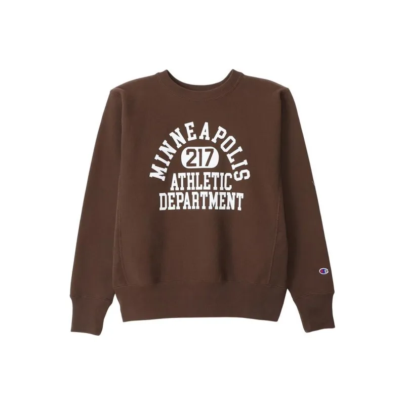 Champion Reverse Weave FW24 Sweatshirt Unisex Dark Brown-0