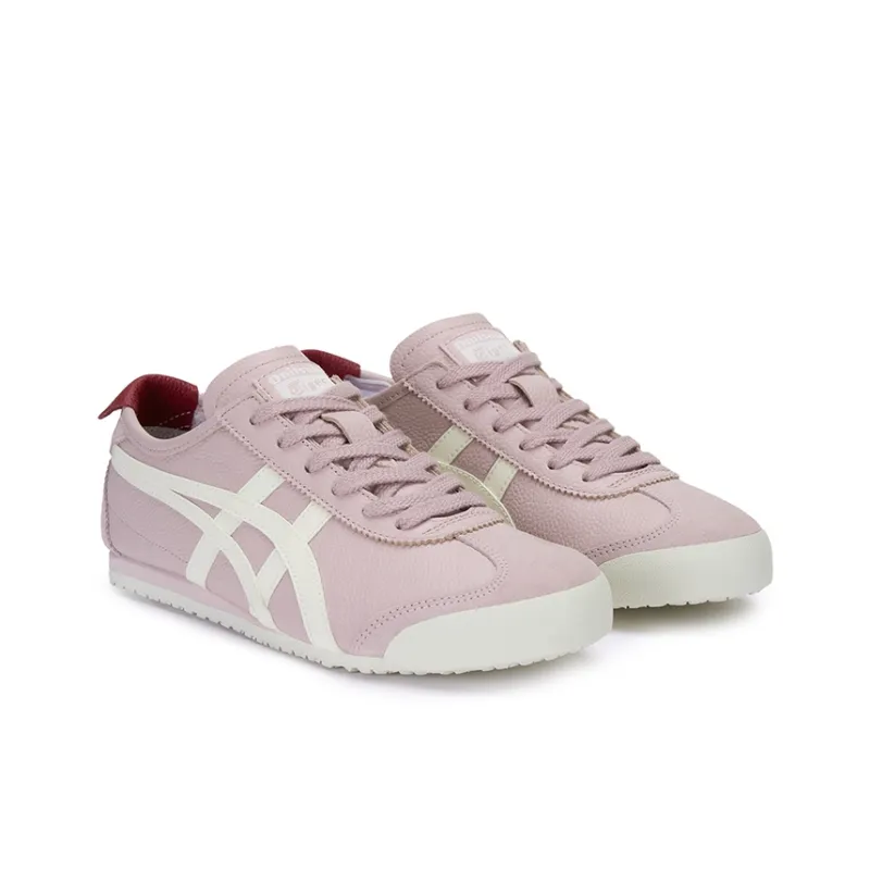 Onitsuka Tiger MEXICO 66 Slip Resistant And Breathable Low Top Casual Shoes Unisex Light Purple-2