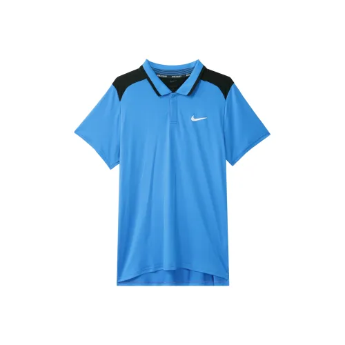Nike Court Advantage Dri FIT Polo Shirt Men's Blue