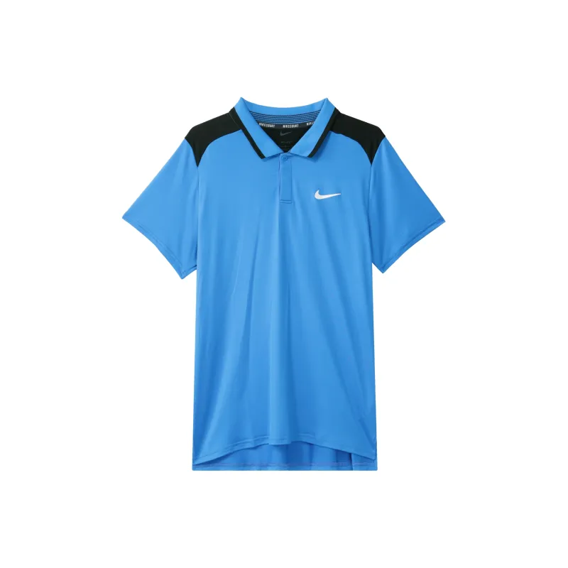 Nike Court Advantage Dri-FIT Polo Shirt Men's Blue-0