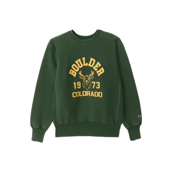 Champion Reverse Weave FW24 Sweatshirt Men's Dark Green