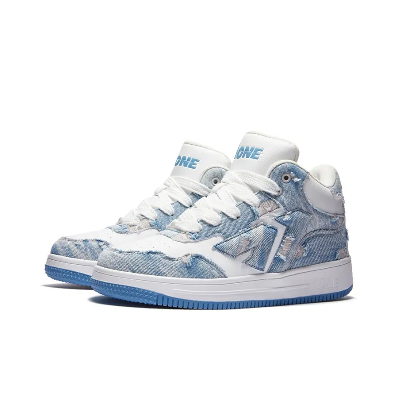 A1 Coverage Abrasion Resistant High Top Skateboard Shoes Unisex-38