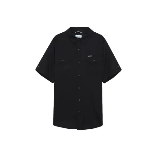 Columbia Shirts Men Black