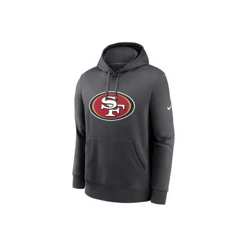 Nike San Francisco 49ers Club Logo Men's Nike Nfl Pullover Hoodie