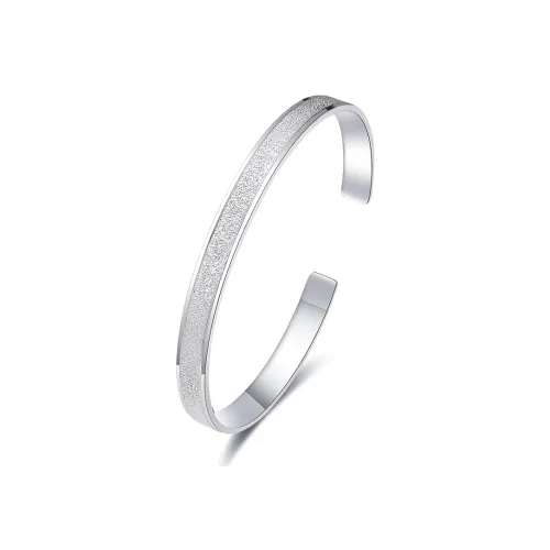 Bear Silversmith 999 Fine Silver Sterling Silver Bangle Women's