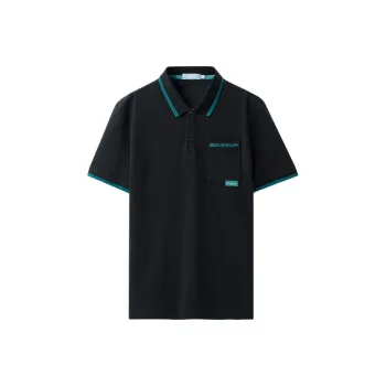 GOLDLION Polo Shirt Men's Black