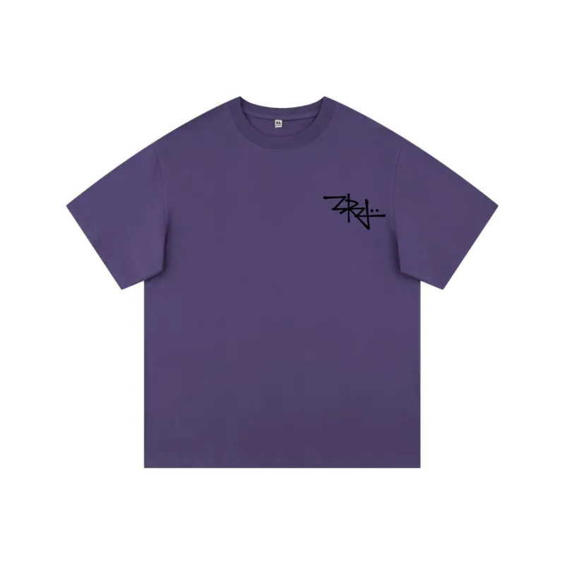 ZRZV T Shirts Unisex Purple-0