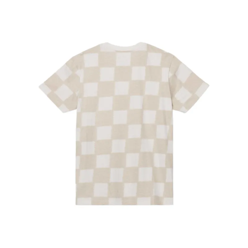 Vans Check Regular T Shirt Unisex White-1