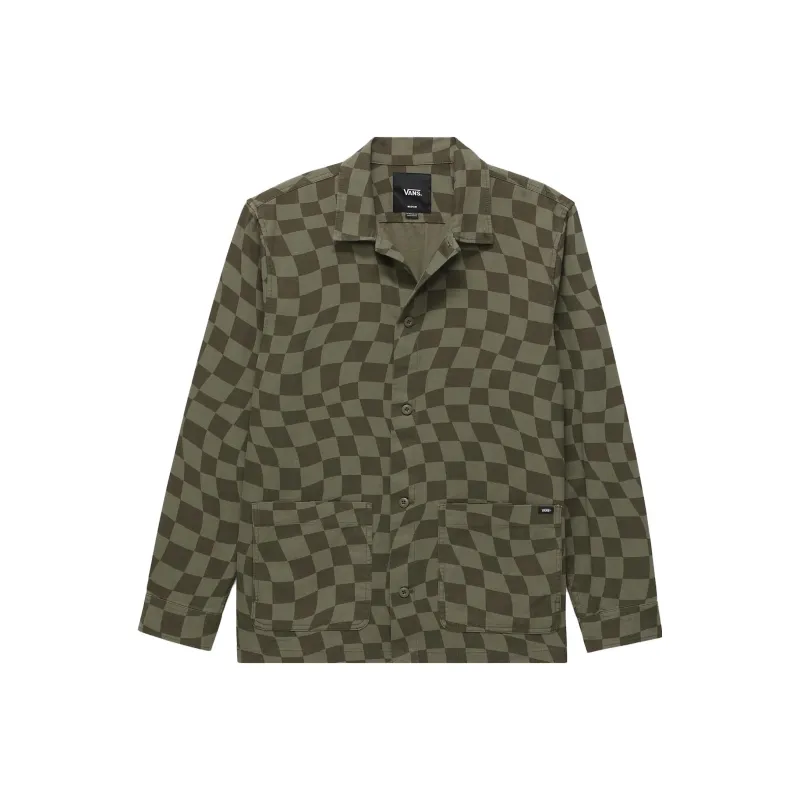 Vans Shirts Men Army Green-0