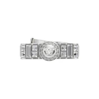 VERSACE Gianni Ribbon Crystal Ring