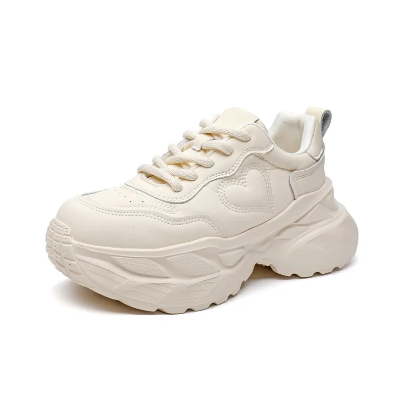 ABIDJAN Height Increasing Low Top Chunky Sneakers Women's-1